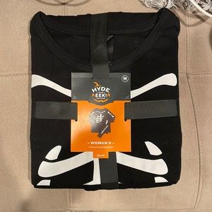 Womens M Skeleton Pajamas